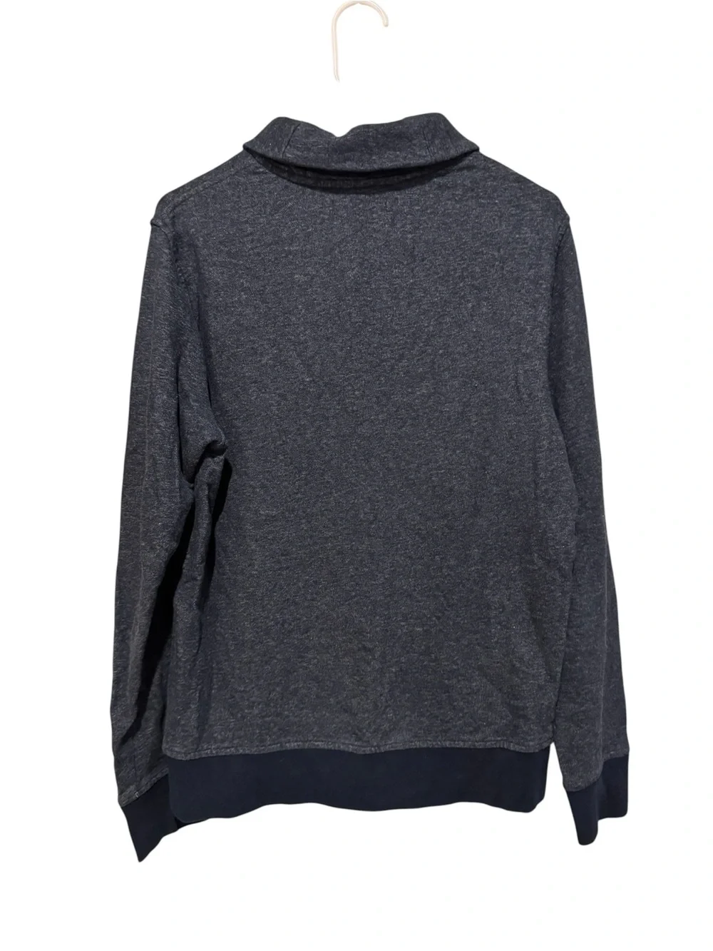 Banana‎ Republic Navy Shawl-Collar Pullover Sweater